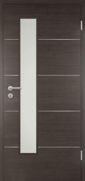 Modern Fusion 1 Decora Schieferbirke horizont – (Tur mit Verglasung 3053 V 055)
