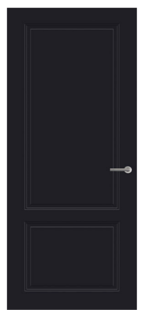 Holztuer-CE13-Cameo-Tiefschwarz