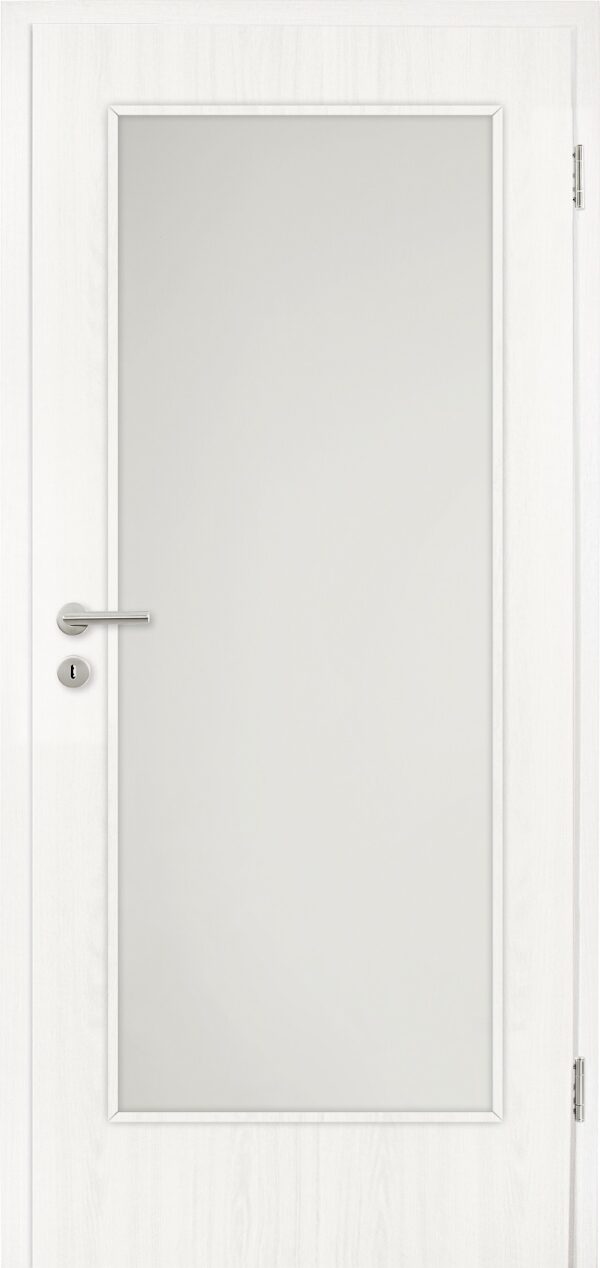 Herholz Zeitlos Decora Esche weiß deckend (inkl. Verglasung Norm-LÖ 1011 V003)