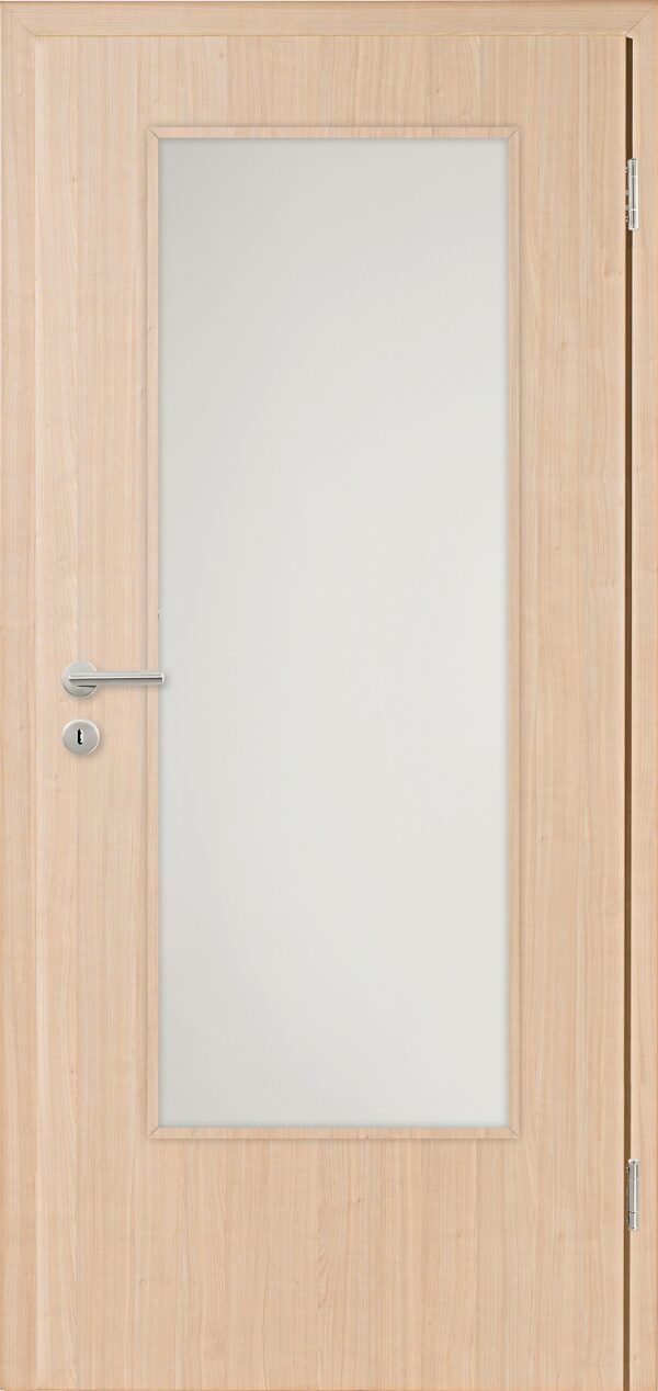 Modern Fusion 1 Decora Sandbirke horizont – (Tur mit Verglasung 3011 V 055)