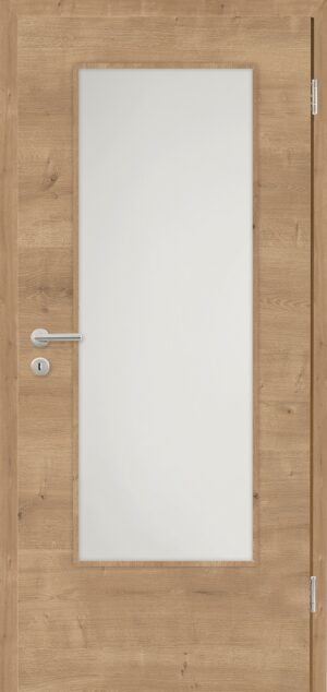 Modern Fusion 1 Decora Vital Ast-Eiche horizont – (Tur mit Verglasung 3011 V 055)