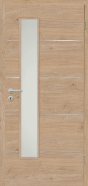 Modern Fusion 1 Decora Vital Eiche Origin horizont – (Tur mit Verglasung 3053 V 055)