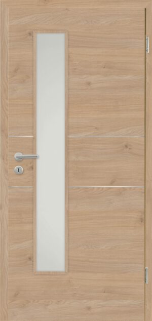 Modern Fusion 2 Decora Vital Eiche Origin horizont – (Tur mit Verglasung 3053 V 055)