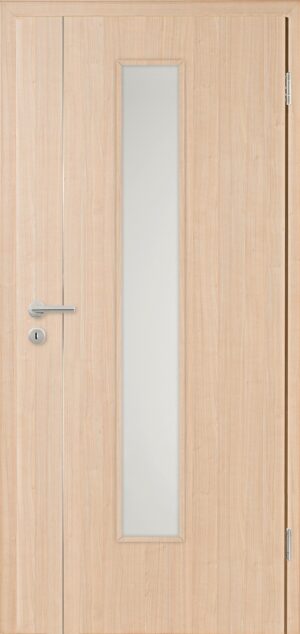Modern Fusion 3 Decora Sandbirke - (Tur mit Verglasung 3051 V 055)