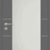 Decora Modern Fusion 2 Titangrau – (Tur mit Verglasung 3011 V 055)