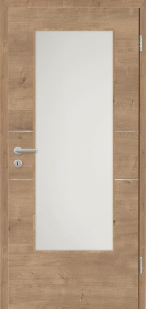 Modern Fusion 2 Decora Vital Ast-Eiche horizont – (Tur mit Verglasung 3011 V 055)