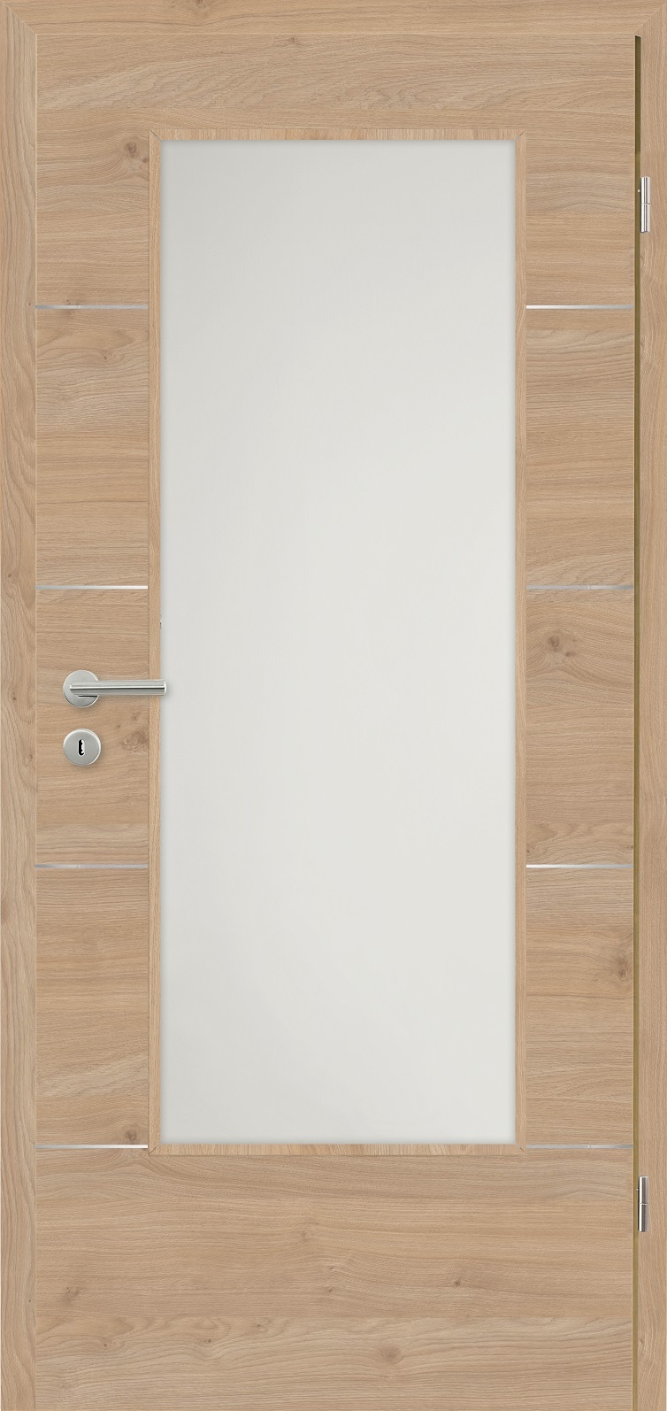 Modern Fusion 1 Decora Vital Eiche Origin horizont – (Tur mit Verglasung 3011 V 055)