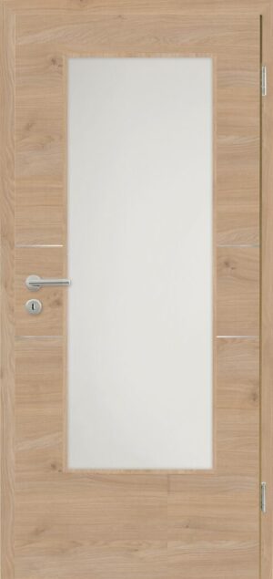 Modern Fusion 2 Decora Vital Eiche Origin horizont – (Tur mit Verglasung 3011 V 055)