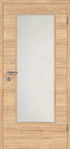 Modern Fusion 2 Decora Vital Saloon Eiche horizont - (Tur mit Verglasung 3011 V 055)