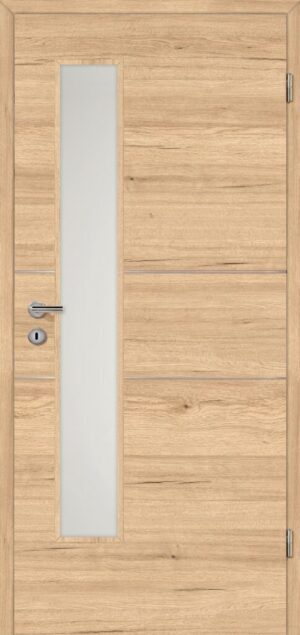 Modern Fusion 2 Decora Vital Saloon Eiche horizont  - (Tur mit Verglasung 3053 V 055)