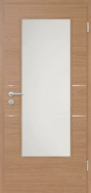 Modern Fusion 2 Decora Zimtbirke horizont - (Tur mit Verglasung 3011 V 055)