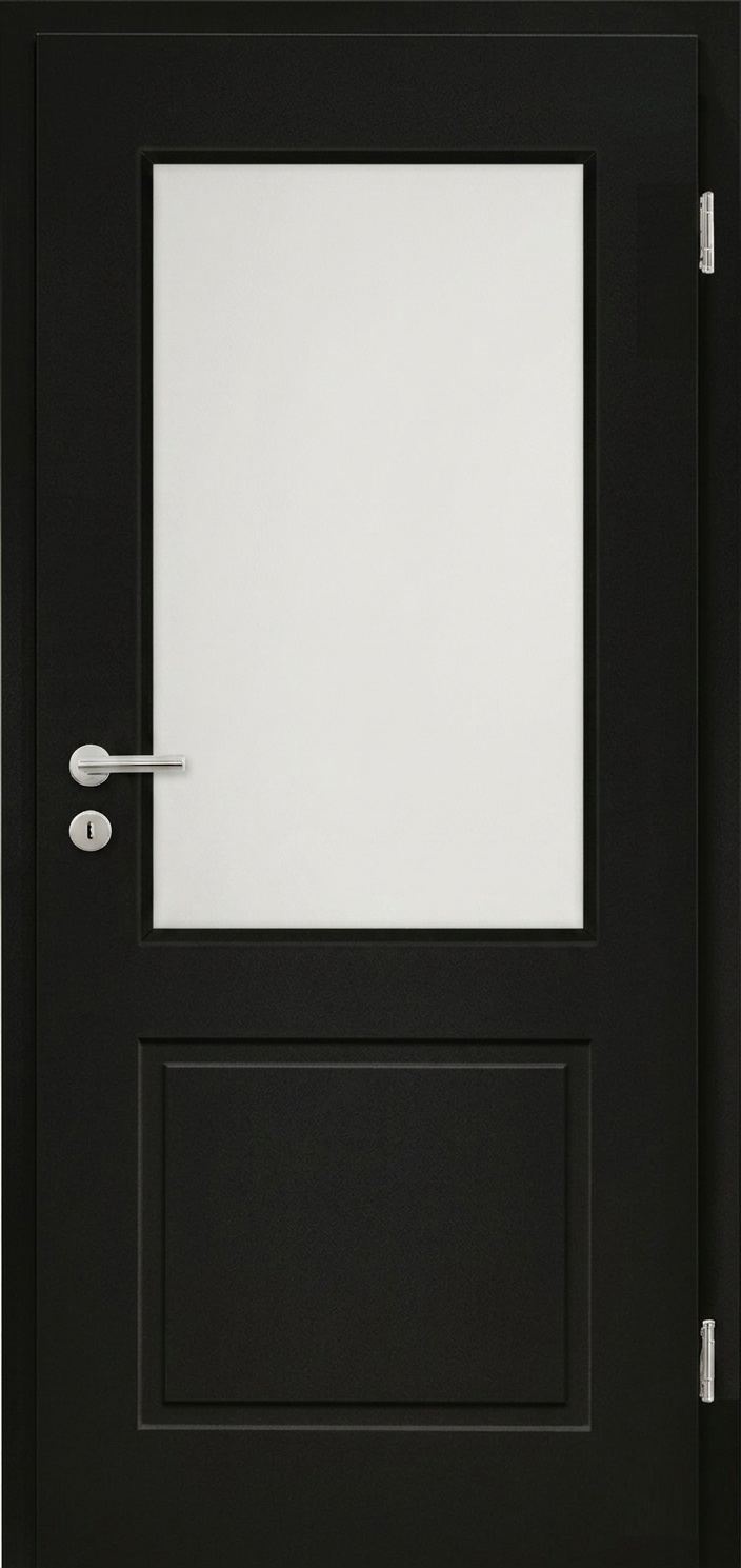 Elegant Atrium 21 Mattschwarz- (inkl. Lichtöffnung LÖ 4101 V 055