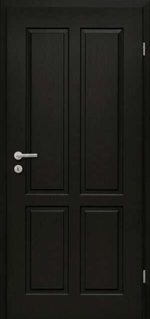 Elegant  Atrium 40 Mattschwarz– Herholz Innentüren