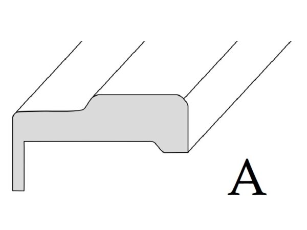 Brüchert+Kärner Türzarge A - 75 mm Bekleidungsbreite