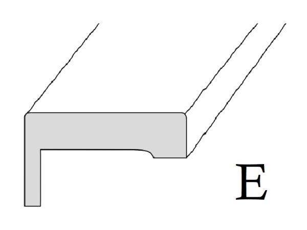Brüchert+Kärner Türzarge E - 55 mm Bekleidungsbreite