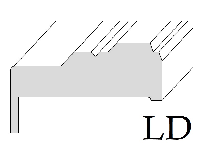 Brüchert+Kärner Türzarge LD - 90 mm Bekleidungsbreite