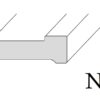 Brüchert+Kärner Türzarge N - 70 mm Bekleidungsbreite