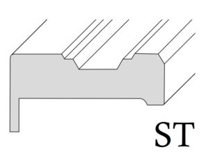 Brüchert+Kärner Türzarge ST - 90 mm Bekleidungsbreite
