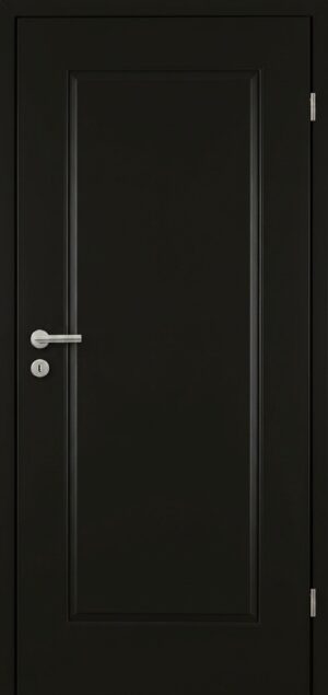 Elegant Forum Mattschwarz - Herholz Innentür