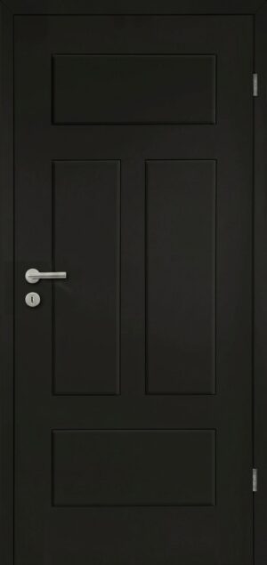 Elegant Grazie 01 Mattschwarz - Herholz Innentür