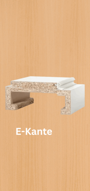 Herholz  Furnier Türzarge Buche natur E-Kante 62,5 mm