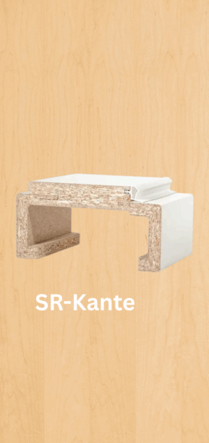 Herholz  Furnier Türzarge Kanadischer Ahorn SR-Kante 62,5 mm