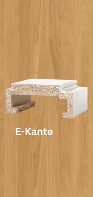 Herholz  Furnier Türzarge Wildeiche gebürstet - organic E-Kante 62,5 mm