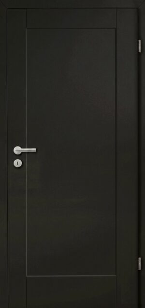 Elegant Juwel 02 Mattschwarz - Herholz Innentür