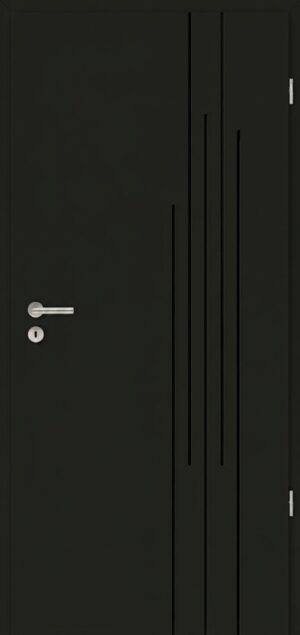 Elegant Laser 03 Mattschwarz- Herholz Innentüren