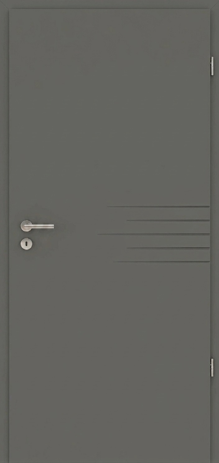 Elegant Laser 04 Titangrau - Herholz Innentüren