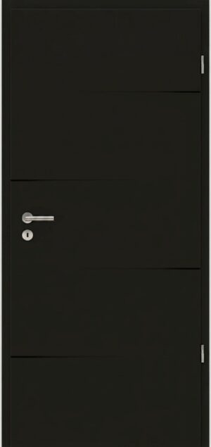 Elegant Laser 61 Mattschwarz- Herholz Innentüren