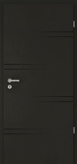 Elegant Laser 62 Mattschwarz - Herholz Innentüren
