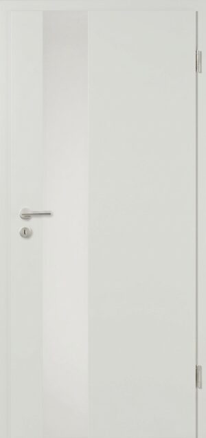 Modern Vision Nebelgrau (inkl. Mastercarré Direktverglasung 9213 schlossseitig) - Herholz Innentür