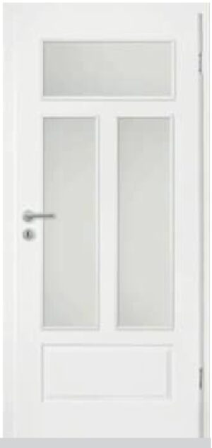 Elegant Alba 4 Weißlack - (inkl. Lichtöffnung LÖ 3421 V 056) - Herholz Innentüren