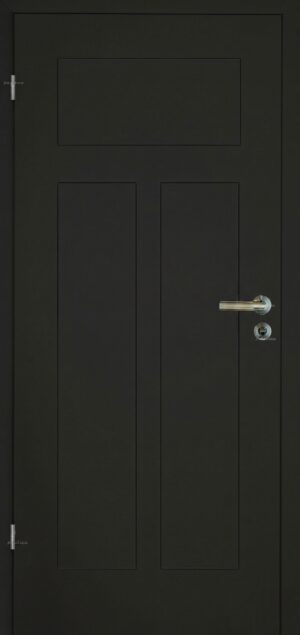 Charme 01 Mattschwarz - Herholz Wohnungseingangstür