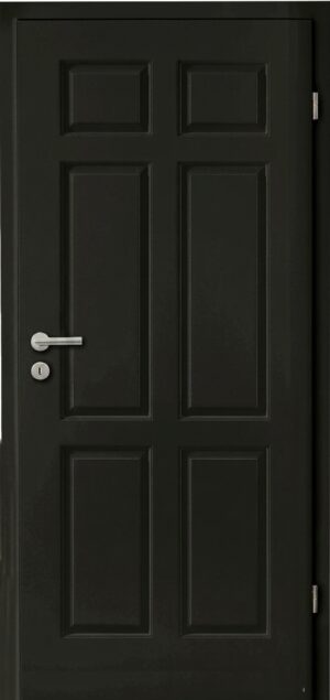 Glamour Mattschwarz - Herholz Wohnungseingangstür