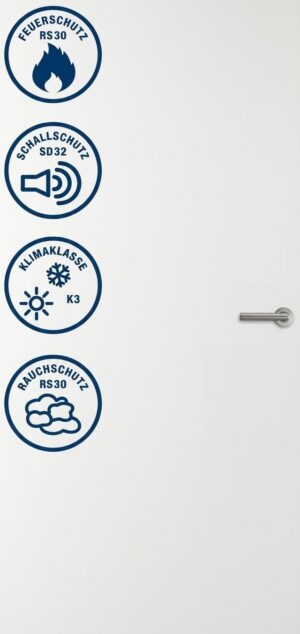 BS30-SD32-K3-RD - dextüra  Funktionstüren